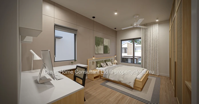 Exquis Duplex avec Piscine Privée à Triolet, Grand Baie